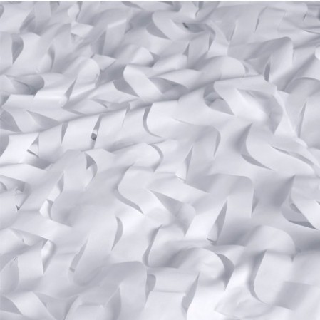 Filet de camouflage sur mesure blanc neige